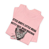 Load image into Gallery viewer, Little Dirty Little Mean Pu**y With Gasoline Graphic T-Shirt
