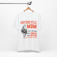 Load image into Gallery viewer, Motorcycle Mom Funny Graphic Tee